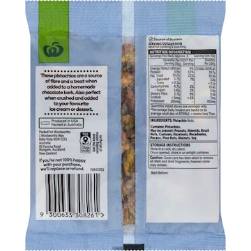Woolworths Pistachios 80g