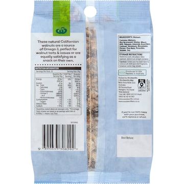 Woolworths Walnuts Californian 450g