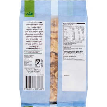 Woolworths Banana Chips 300g
