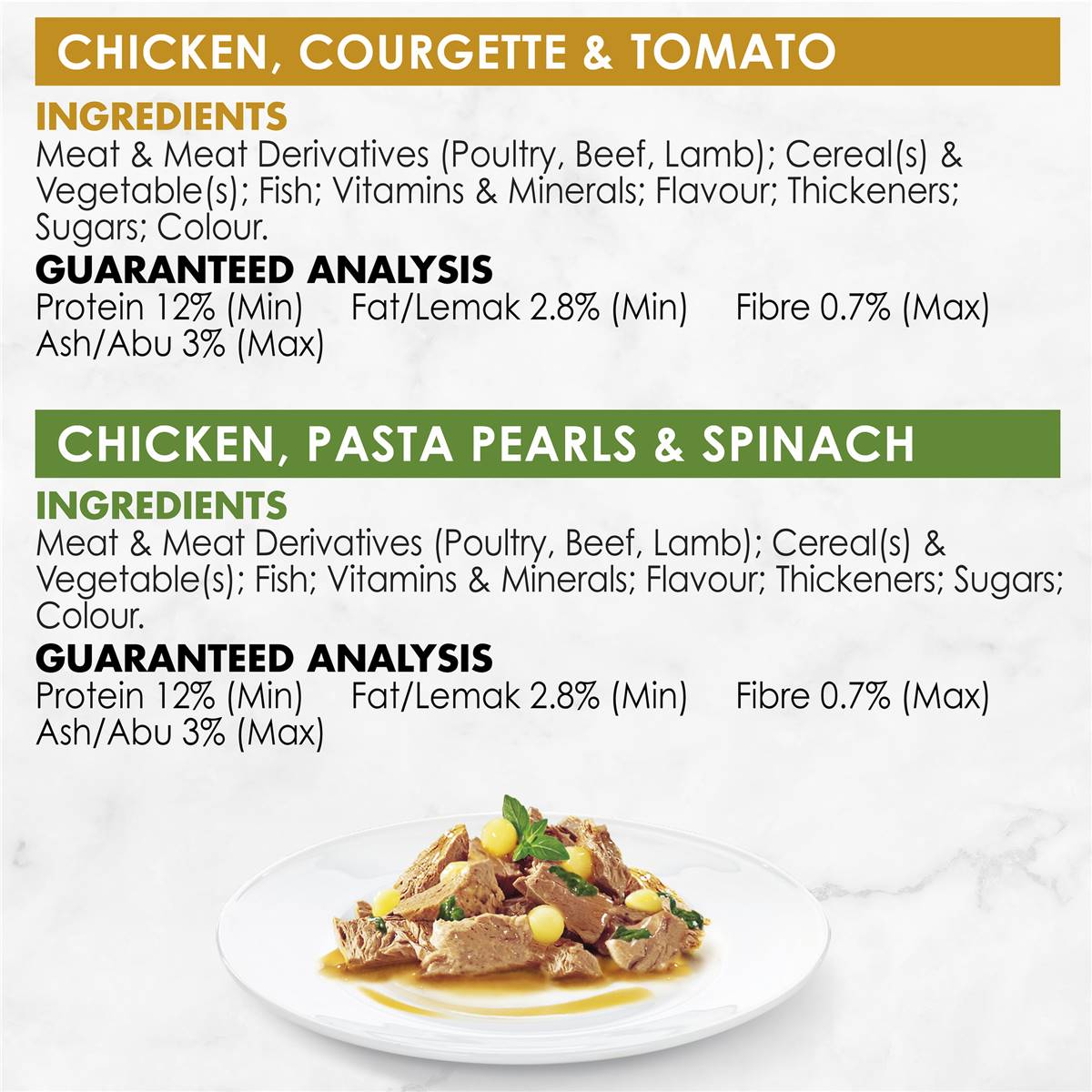 Fancy Feast Adult Inspirations Chicken Collection Wet Cat Food 70G x12 Pack