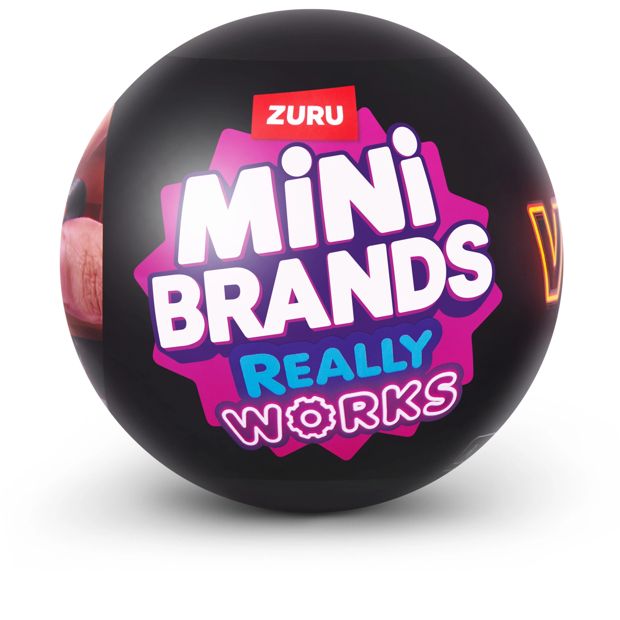 Mini Brands Really Works Vinyl Capsule Series 1 By ZURU - Assorted