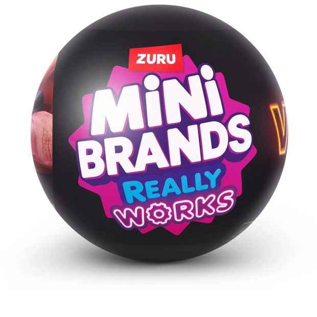 Mini Brands Really Works Vinyl Capsule Series 1 By ZURU - Assorted