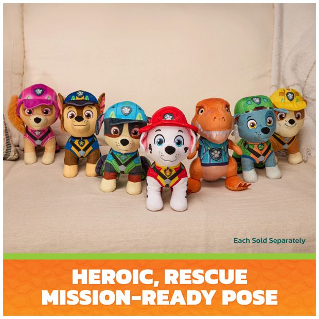 Paw Patrol: The Dino Movie Plush - Assorted