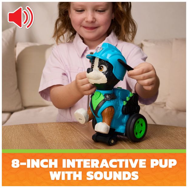 PAW Patrol: The Dino Movie Rippin Rescue Rex Action Figure