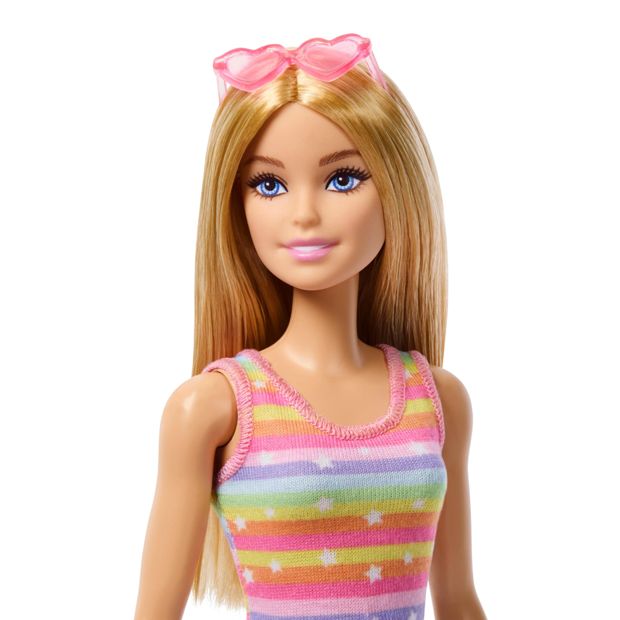 Barbie Pets Skate and Run Pup Blonde Doll with Puppy, Skates, and Accessories
