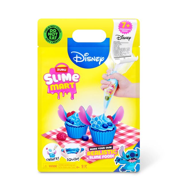 Slime Mart Disney Shopping Bag Stitch Cupcake by ZURU