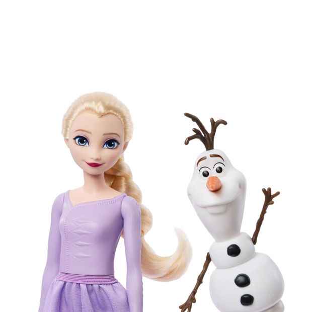 Disney Frozen Arendelle Elsa Fashion Doll & Olaf Friend Figure