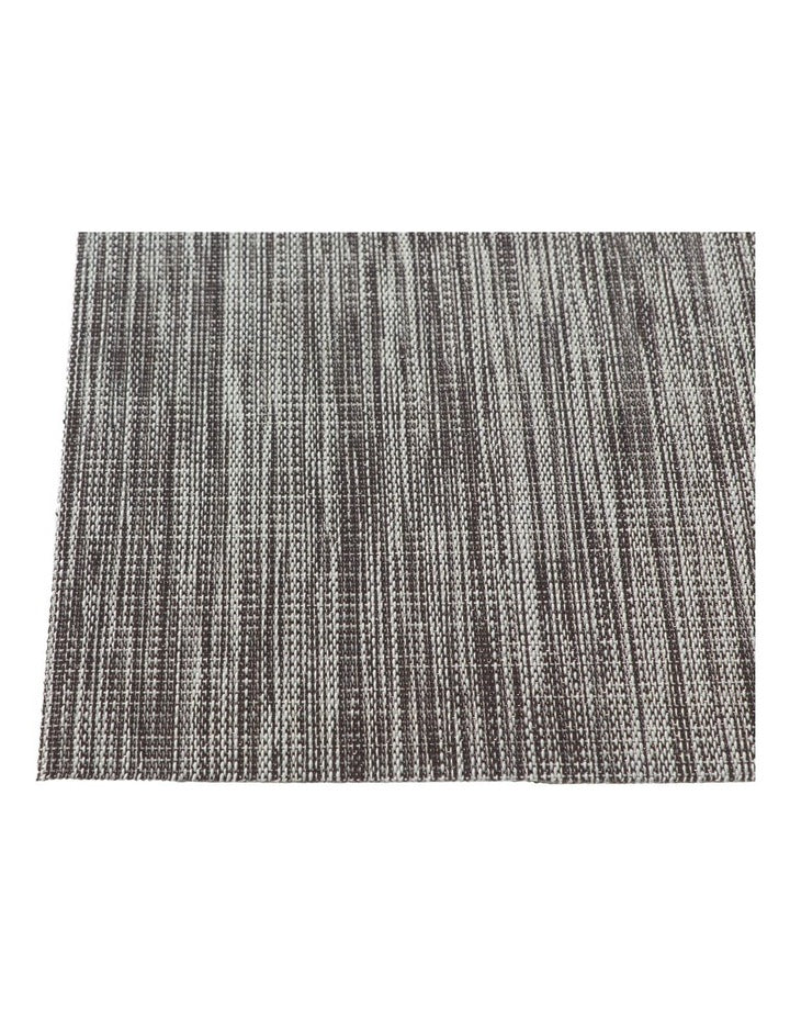 Lurex Stripe Placemat 45x30cm in Grey