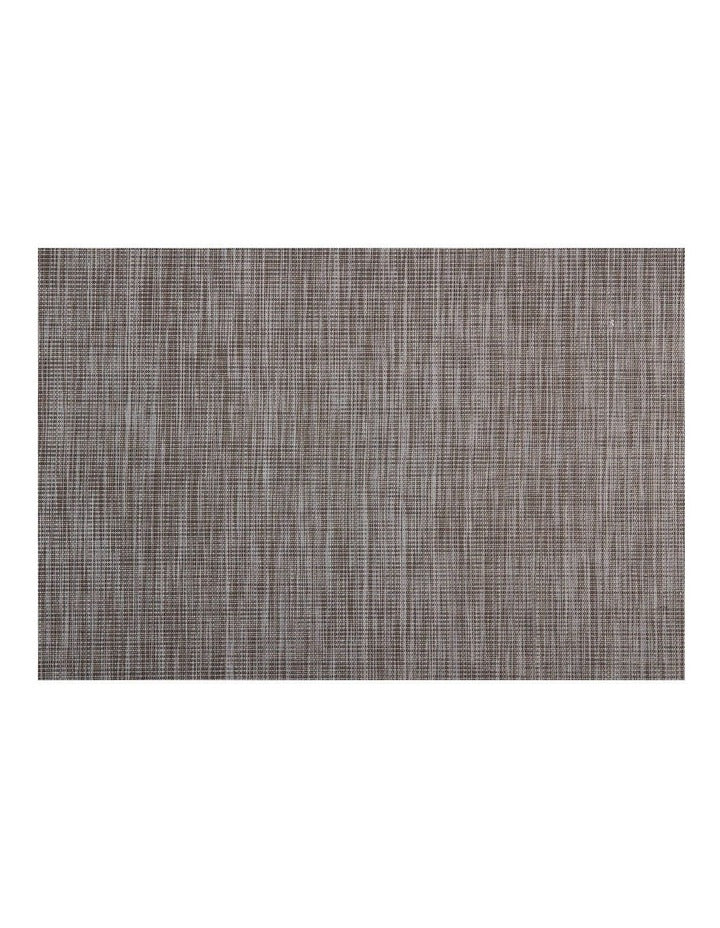Lurex Stripe Placemat 45x30cm in Taupe