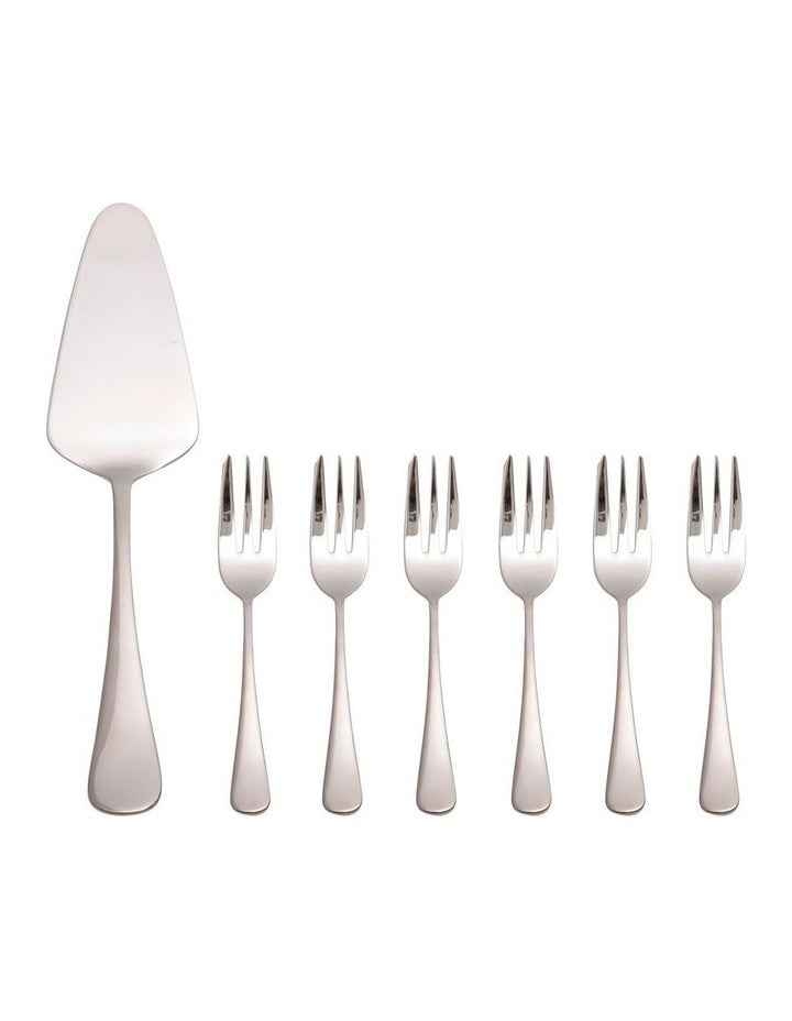 Cosmopolitan Cake Server & Fork Set 7 Piece Gift Boxed