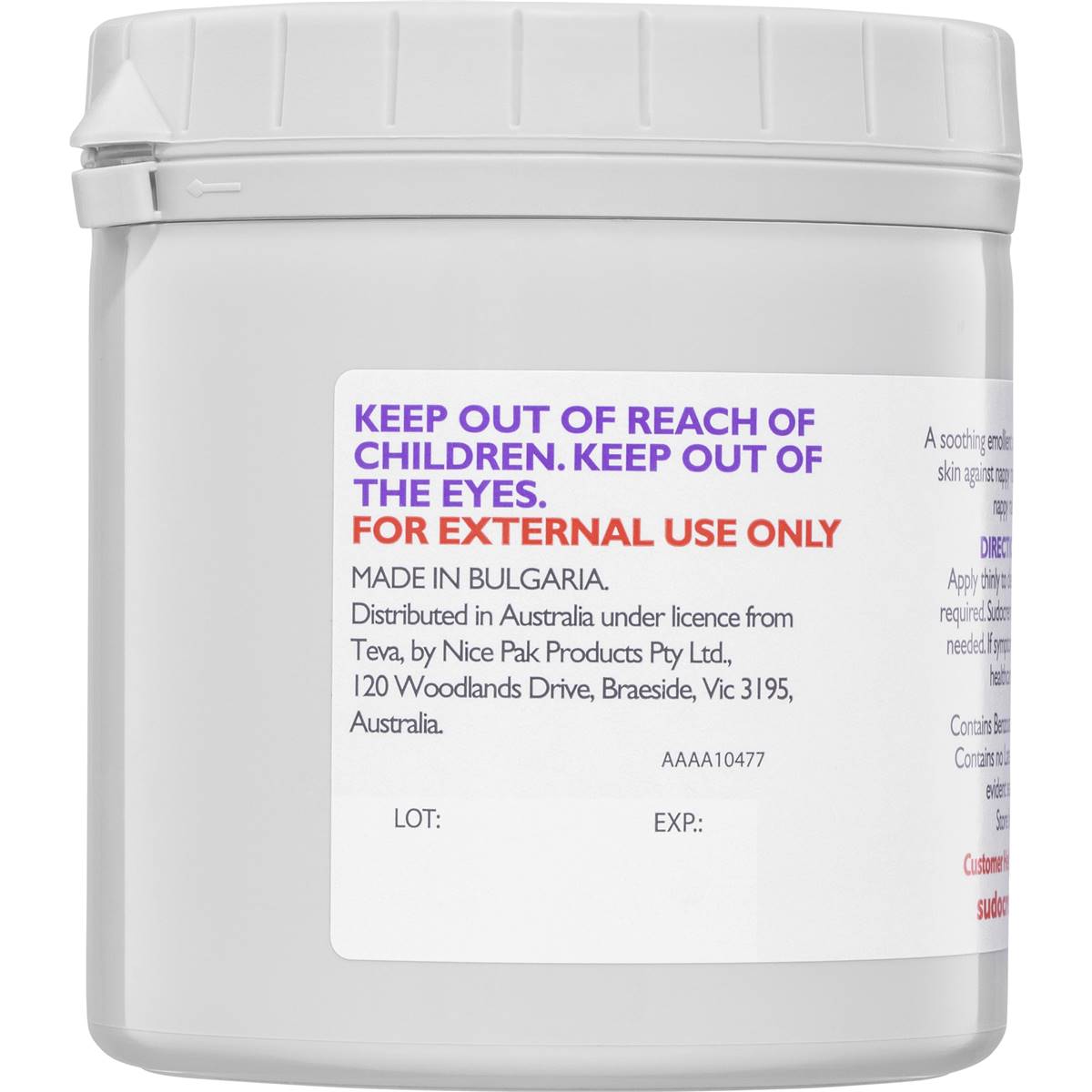 Sudocrem Nappy Rash Cream 400g