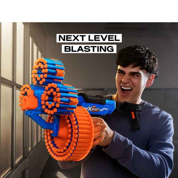 XSHOT Insanity Blitz Hammer (48 Darts) By ZURU