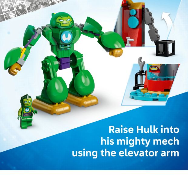LEGO® Disney Junior Marvel Loki vs. Team Iron Man 11211