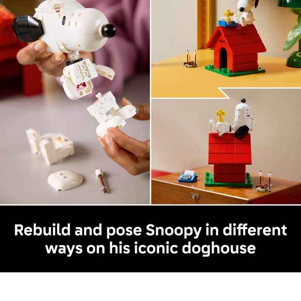 LEGO® Ideas Peanuts: Snoopy's Doghouse 21368