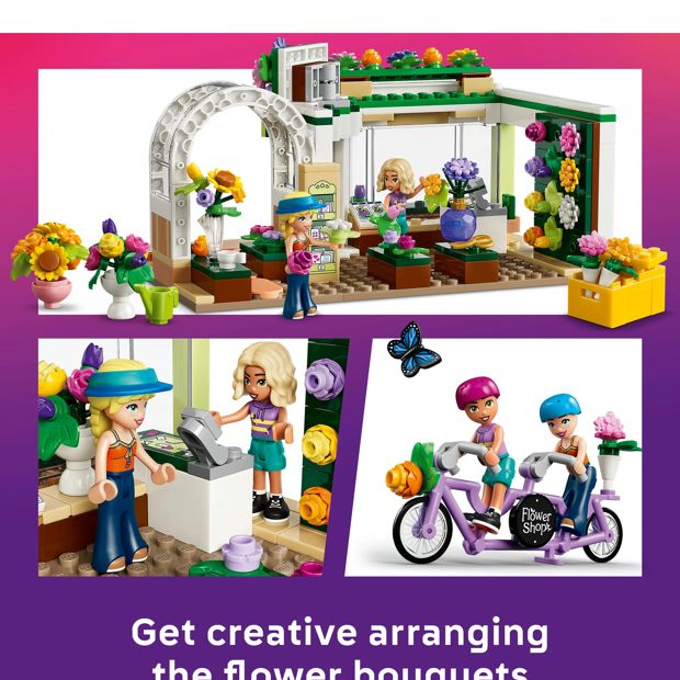 LEGO® Friends Creative Flower Shop 42693