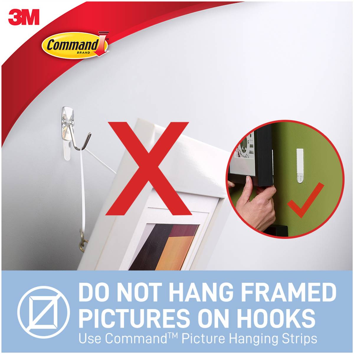 3M Command Utensil Hooks Clear Value Pack 6 Pack