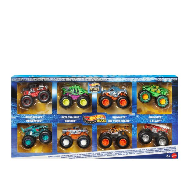 Hot Wheels Monster Trucks 8-Pack - Assorted