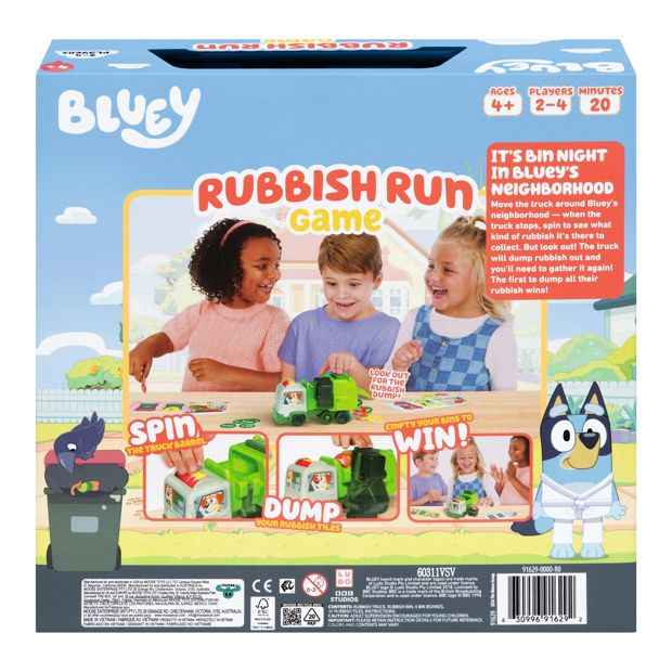 Bluey Rubbish Run Game