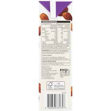 Macro Organic Almond Long Life Milk UHT 1L