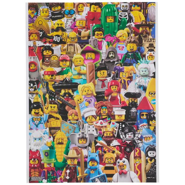 Lego Minifig Puzzle 500 Piece