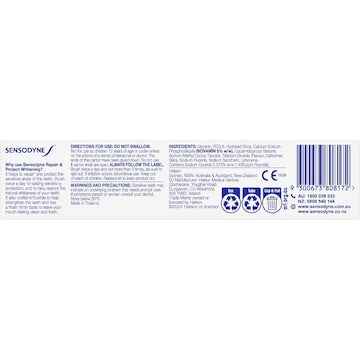Sensodyne Repair & Protect Whitening Sensitive Toothpaste 100g