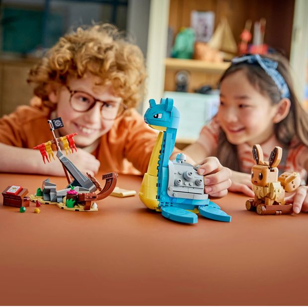 LEGO® Pokemon SMART Play: Eevee and Lapras's Treasure Hunt 72162