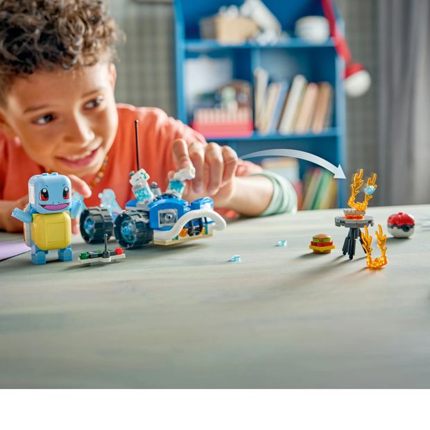 LEGO® Pokemon SMART Play: Trainer's Buggy Adventure with Squirtle 72156