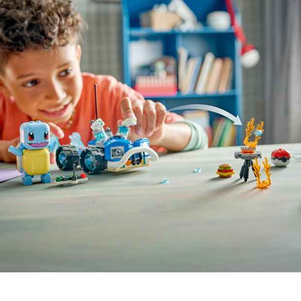 LEGO® Pokemon SMART Play: Trainer's Buggy Adventure with Squirtle 72156