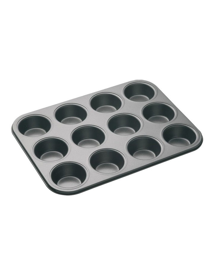 Heavy Base Muffin/Cupcake Pan 12-Cup in Carbon