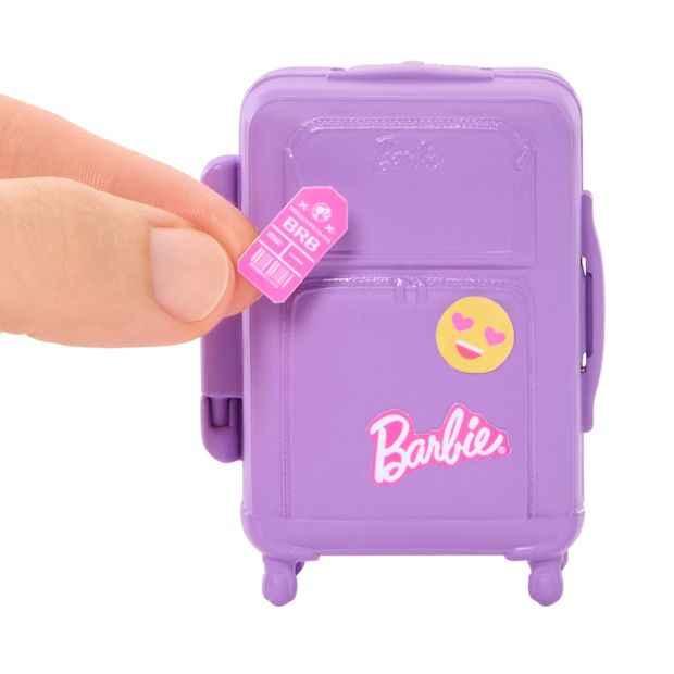 Barbie ‘Malibu’ Travel Doll Baggage Claim Playset & Accessories