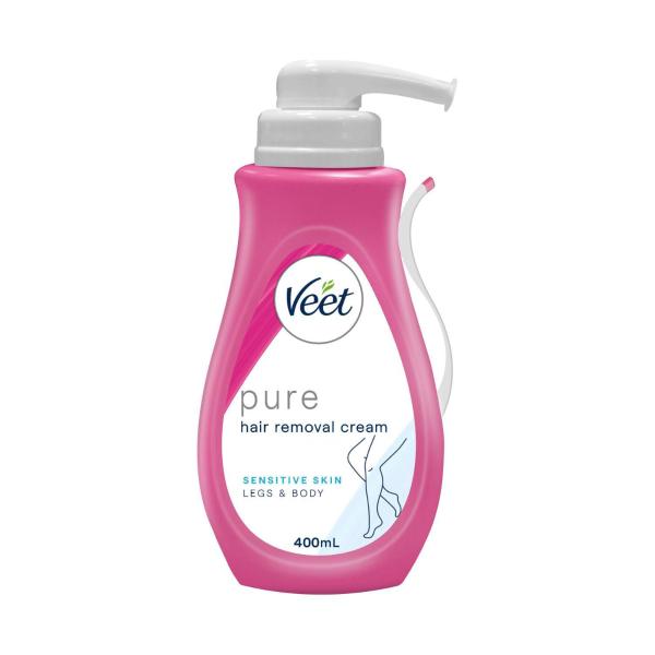 VEET HAIR REMOVAL CREAM FOR SENSITIVE SKIN LEGS AND BODY 400ML