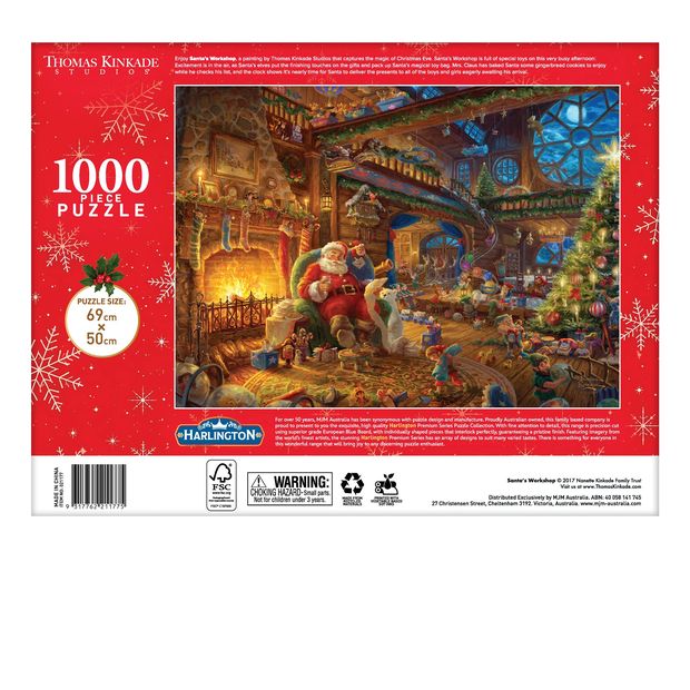 Harlington 1000-Piece Premium Quality Jigsaw Puzzle