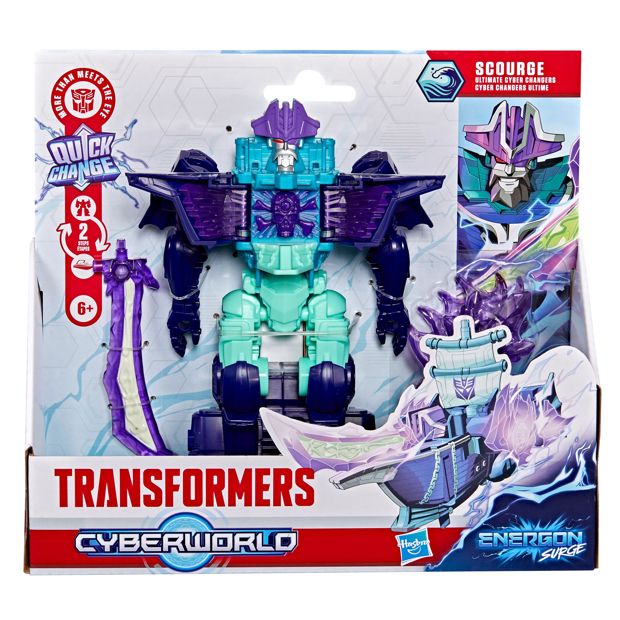 Transformers Cyberworld Ultimate Cyber Changer Figure