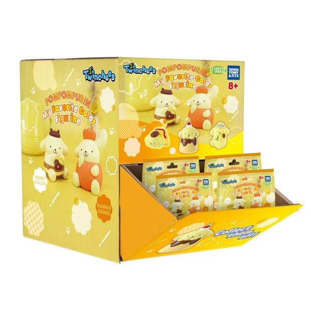 Twinchees Pompompurin My Favorite Colour Figurine - Assorted