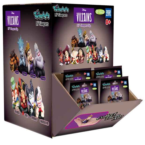 TwinChees Disney Villains Lil Sleepers Figure - Assorted