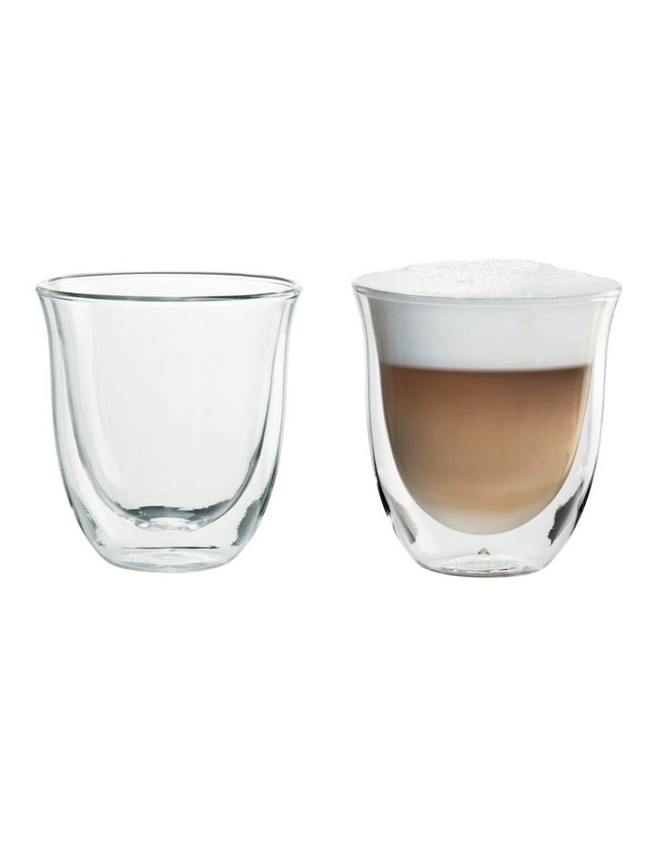 Cappuccino Thermo Glasses 190ml 2 Pack DBWALLCAPP