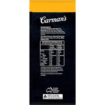 Carman's Nut Bars Almond Hazelnut & Vanilla 10 pack