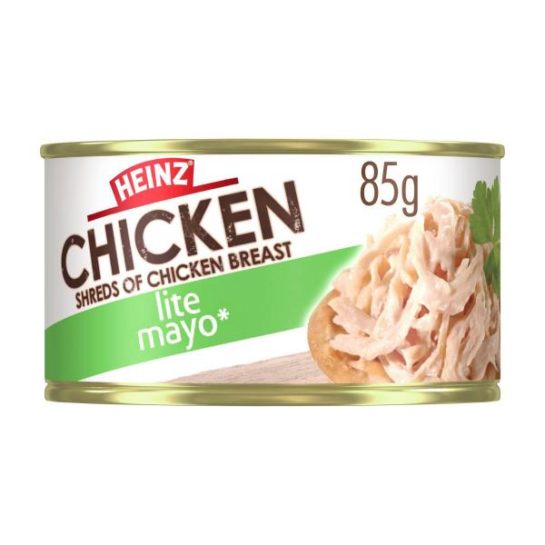 HEINZ CHICKEN SHREDDED LITE MAYO:.:85 GRAM