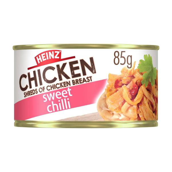HEINZ CHICKEN:SHREDDED SWEET CHILLI:.:85 GRAM