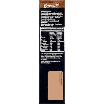 Carman's Nut Bars Almond Hazelnut & Vanilla 5 pack