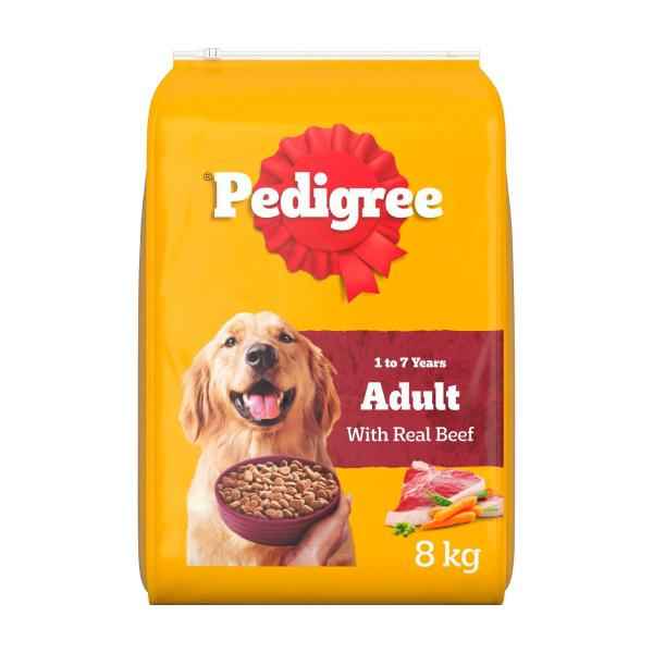 Adult Dry Dog Food with Real Beef