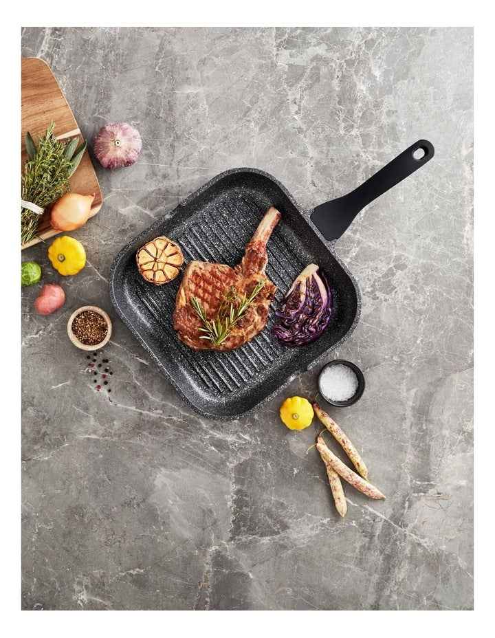 Classic Non-Stick Grill Pan 28cm in Black