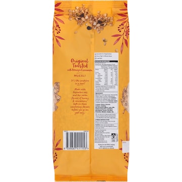 Woolworths Toasted Honey & Cinnamon Muesli 750g
