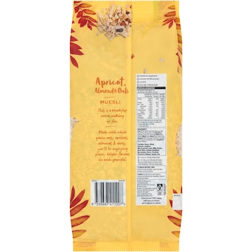 Woolworths Apricot Almond & Date Muesli 750g