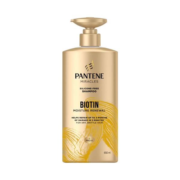 PANTENE MIRACLES BIOTIN MOISTURE RENEWAL SHAMPOO 650ML
