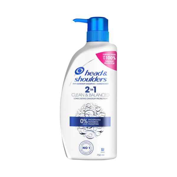 Clean & Balanced 2 In 1 Anti-Dandruff Shampoo & Conditioner