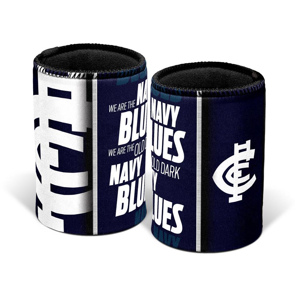AFL - Carlton Blues - Can Cooler/ Stubby Holder