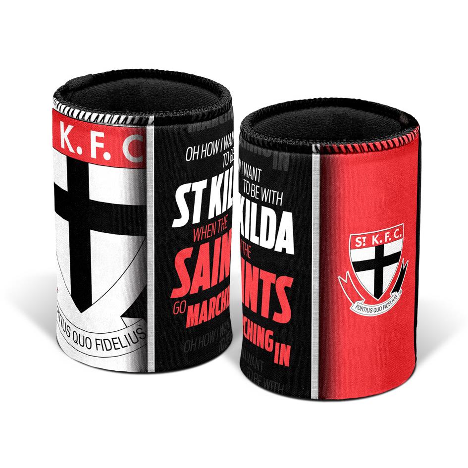 AFL - St Kilda Saints - Can Cooler/ Stubby Holder
