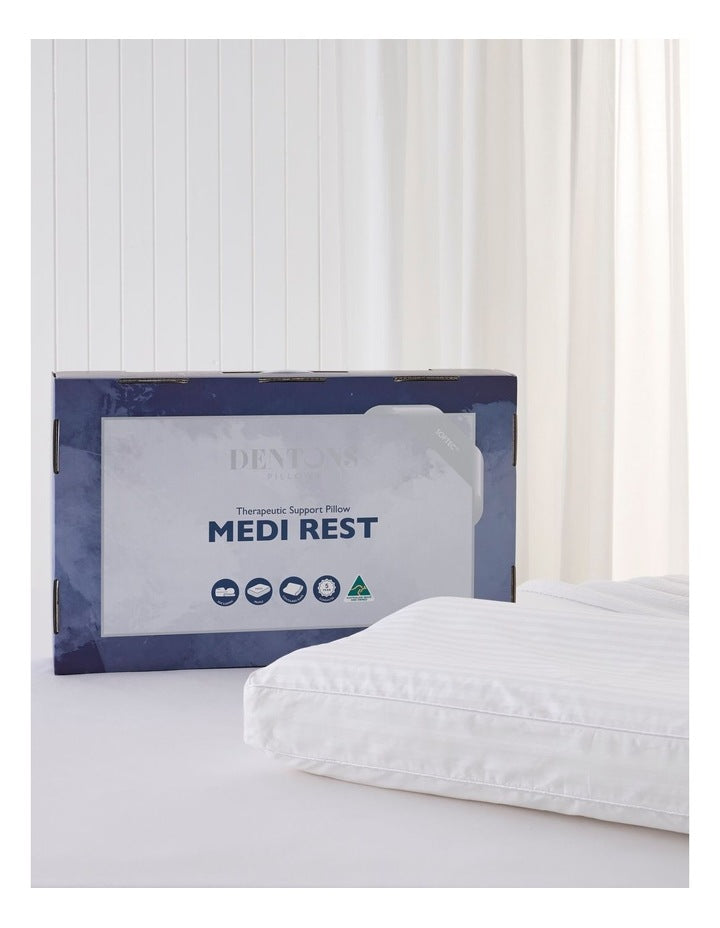 Medi Rest Therapeutic Support Pillow in White