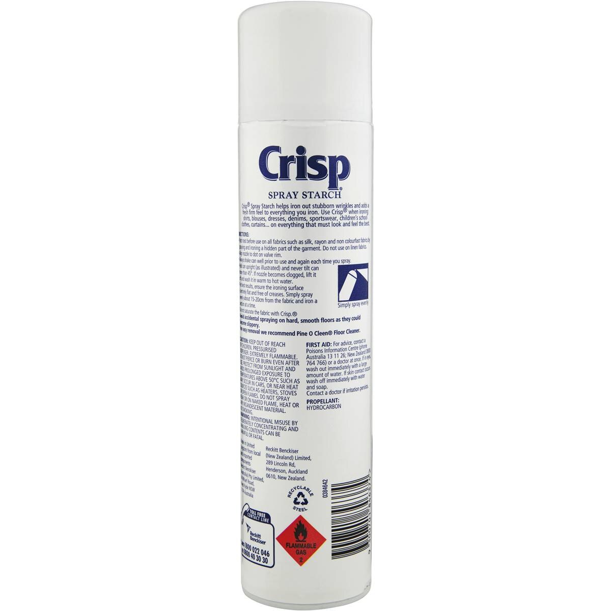 Crisp Spray Starch 385g